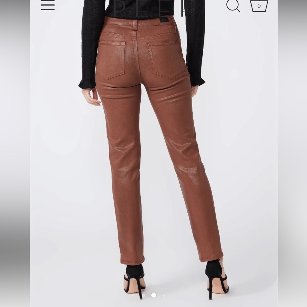 Paige Women's Brown Jeans
